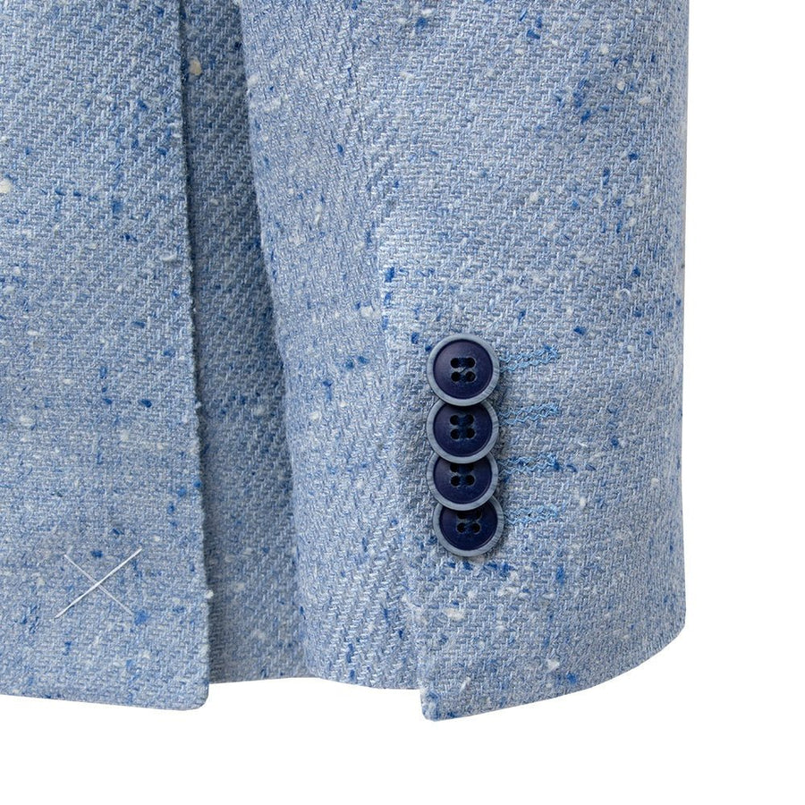 Blue Snow Sport Coat Slim Fit - Tomasso Black