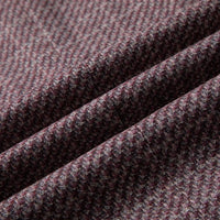 Thumbnail for Burgundy Tweed Sport Coat Slim Fit - Tomasso Black