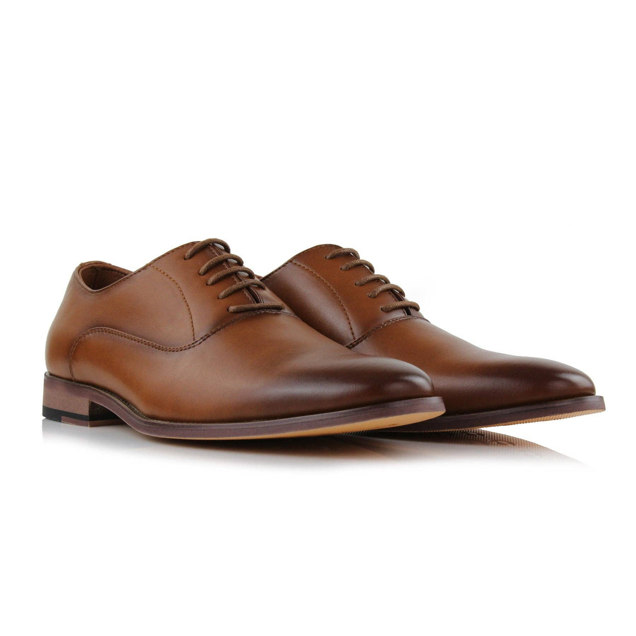 Ferro Aldo George Mfa19690 Mens Formal Classic Lace Up Tuxedo Oxford Dress Shoes, in Cognac, Men's Size 11 Ferro Aldo George Mfa19690 Mens Formal Classic Lace Up Tuxedo Oxford Dress Shoes, in Cognac, Men's Size 11