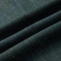 Thumbnail for Green Check Sport Coat Slim Fit - Tomasso Black