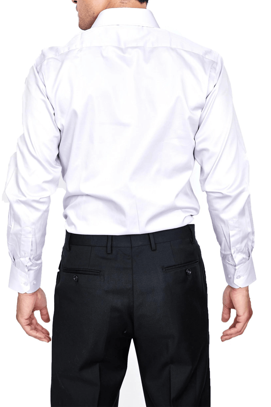 100% Cotton Lavender Shirt - Tomasso Black