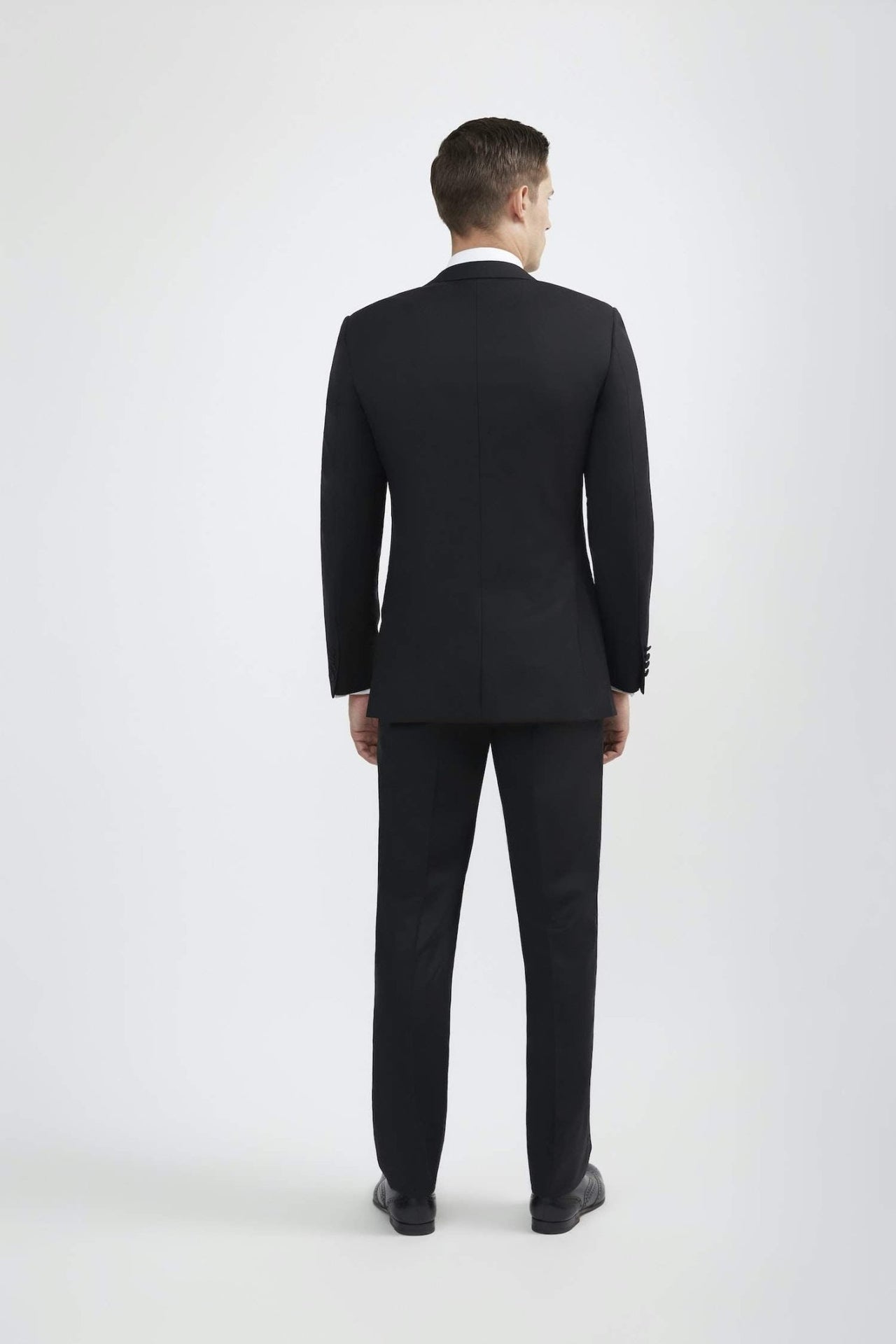 100% Wool Luxury Tuxedo Bundle - Tomasso Black