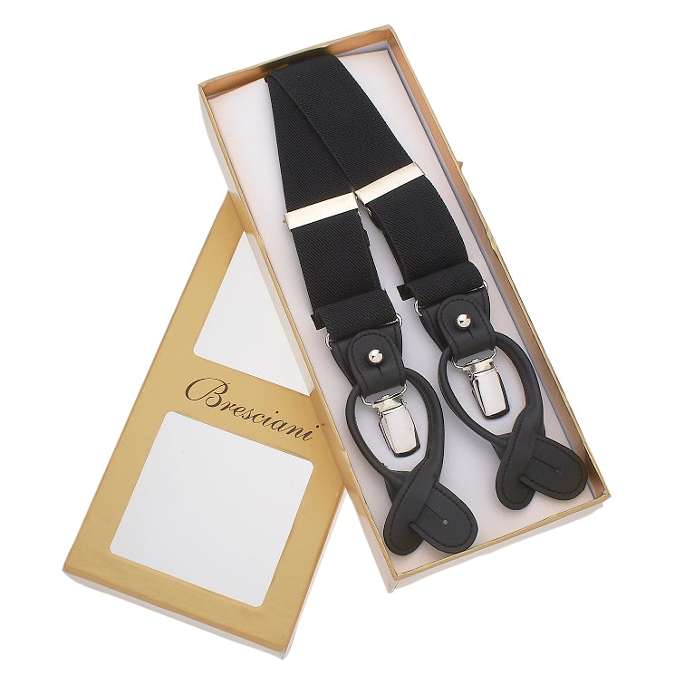 Black Suspenders - Tomasso Black
