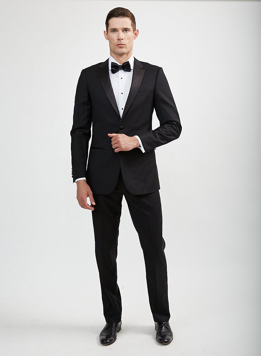 Luxurious Italian Cut Black Suit  Shop for Stylish Black Wool Suit Online  - Tomasso Black – Tomasso Black