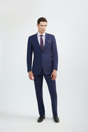 blue dress guy Meet the Next-Level Blue Suit Stylish Guys Swear By