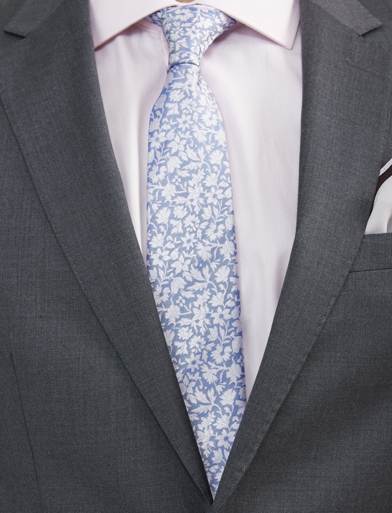 Luxurious Medium Grey Suit For Men - Tomasso Black