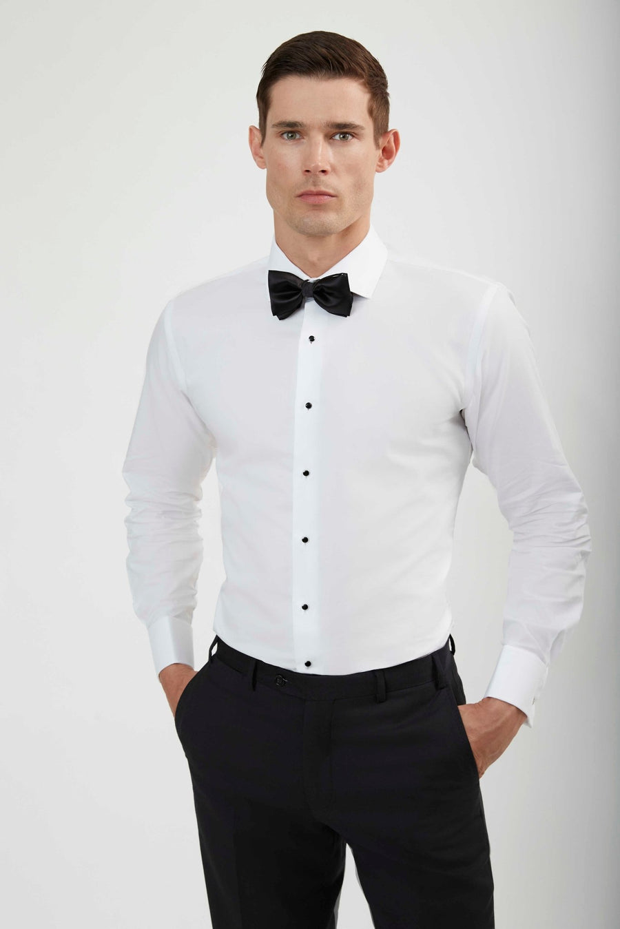 Tailor's Stretch Navy Tuxedo Bundle - Tomasso Black